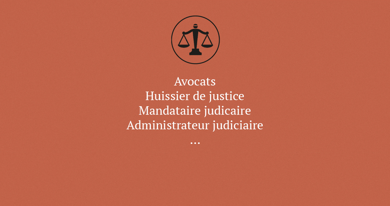 Professions libérales juridiques